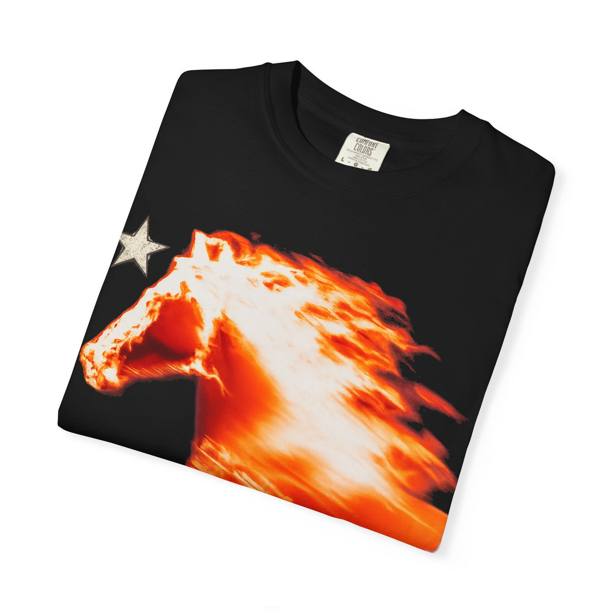 Bullshit Rodeo Flame Horse T-Shirt