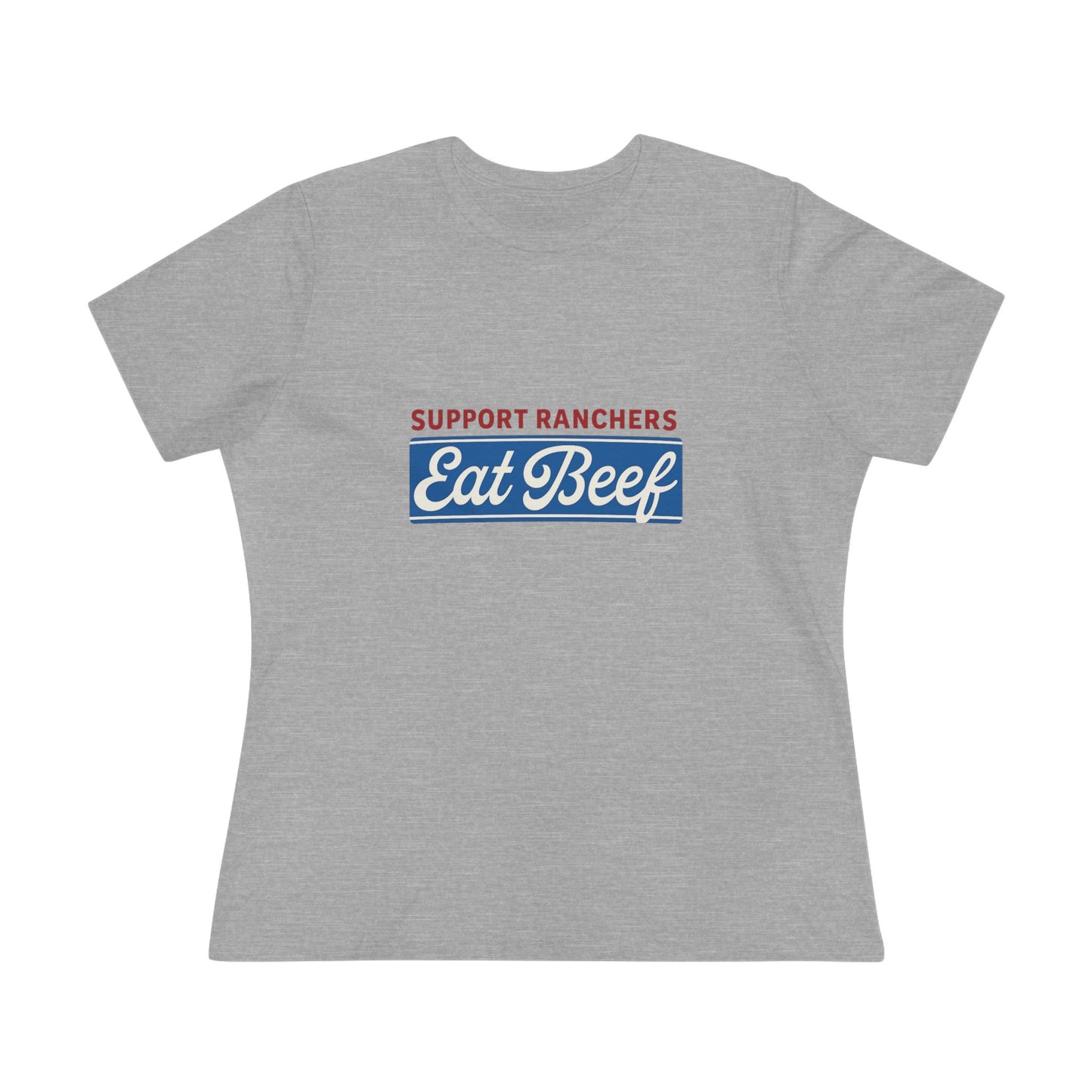 Support Ranchers "Eat Beef" Women's Cotton Tee