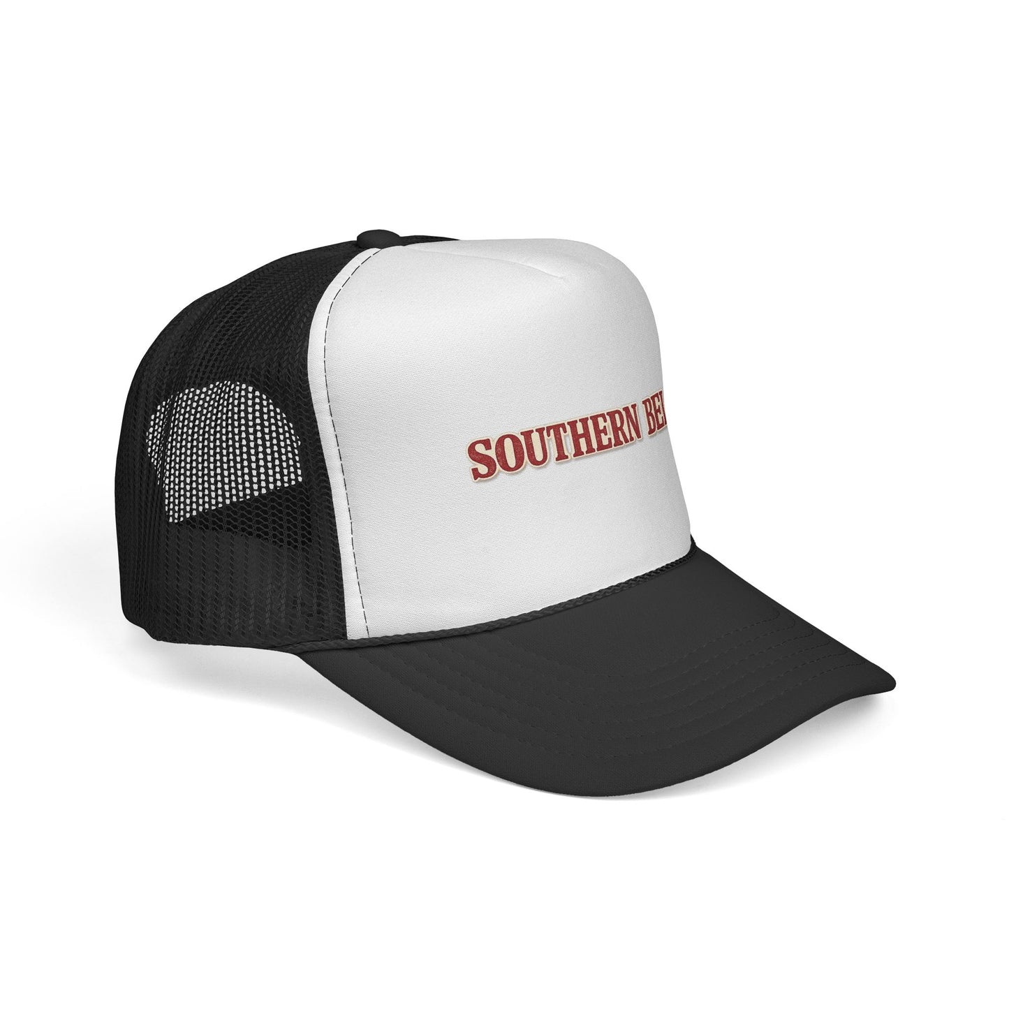 Southern Belle Trucker Hat — Embroidered Country Truckers Cap