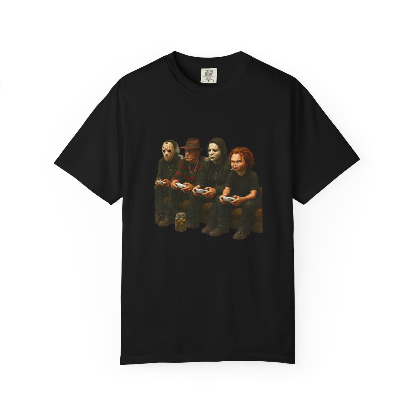 Michael Myers, Freddy, Jason & Chucky Crew Tee