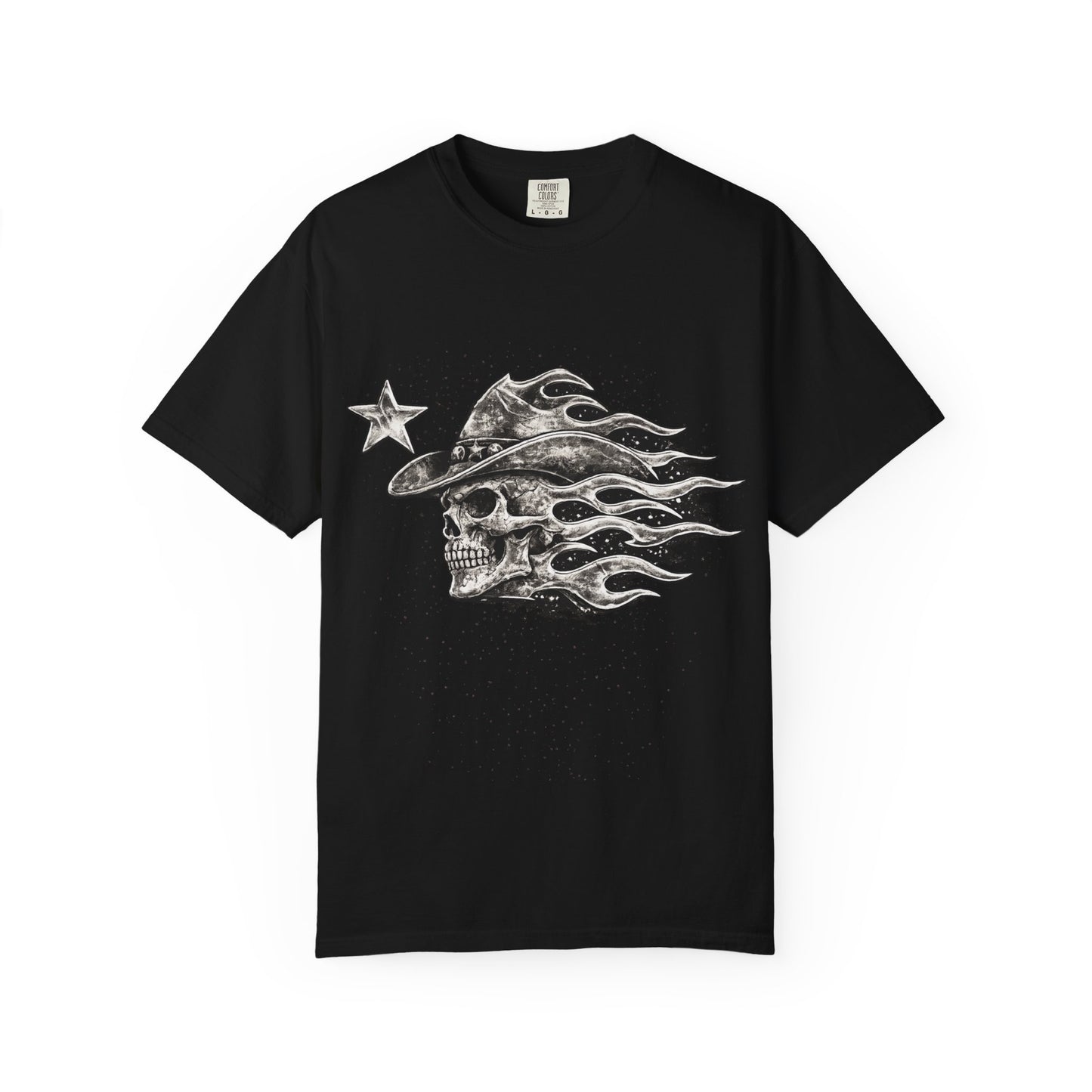 Flaming Skull Graphic