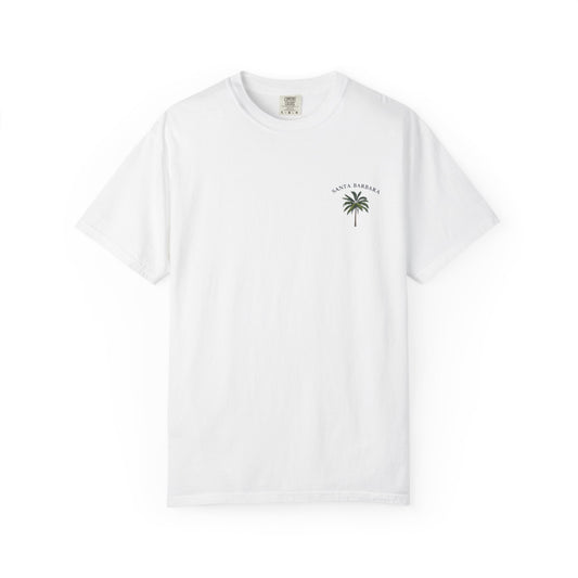 Santa Barbara Palm T-Shirt — California Surf Graphic Tee