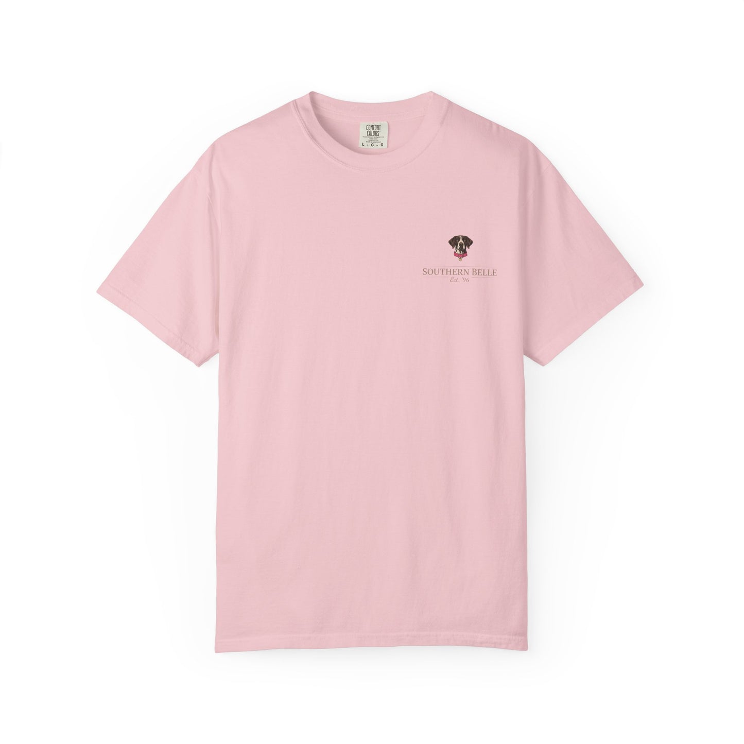 T-Shirt — Southern Belle Dog Heart Graphic (Dog Mom Gift)