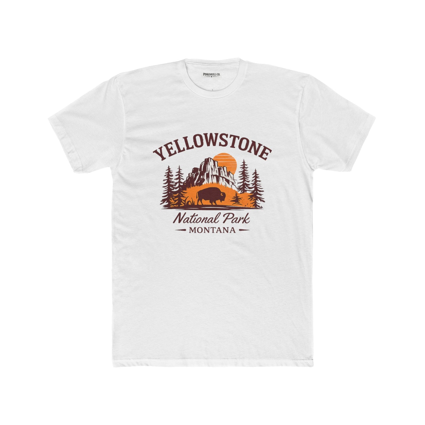 Yellowstone National Park Tee — Retro Montana Bear & Mountain T-Shirt