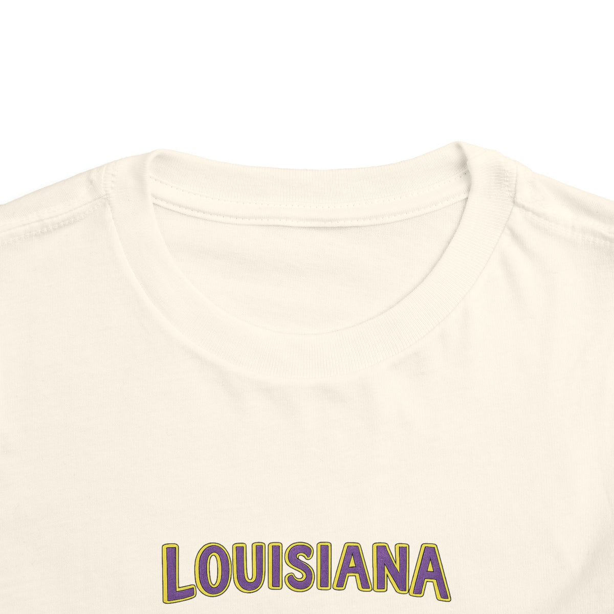 Toddler Tee - Louisiana Purple & Gold Cowboy Boots Kids Shirt