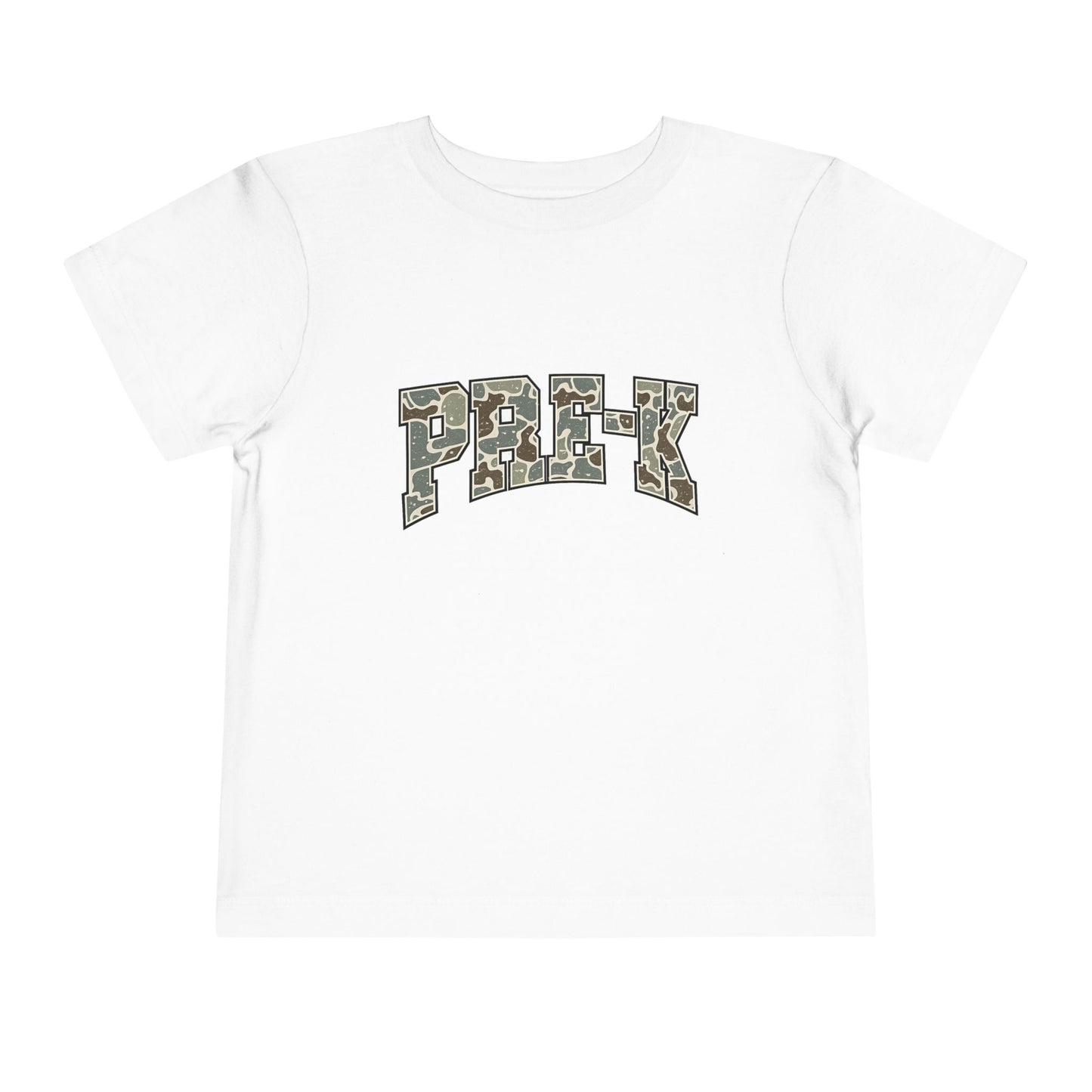 T Camo 'Pre-K' Graphic Kids Shirt
