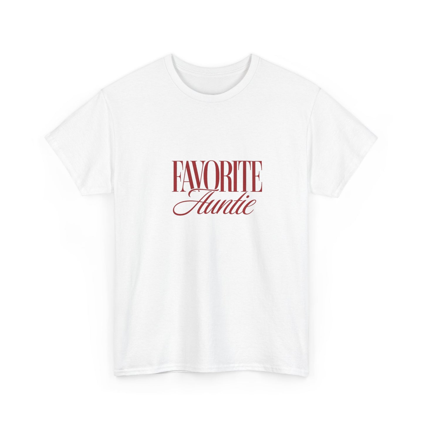 Favorite Auntie Tee — "Favorite Auntie"
