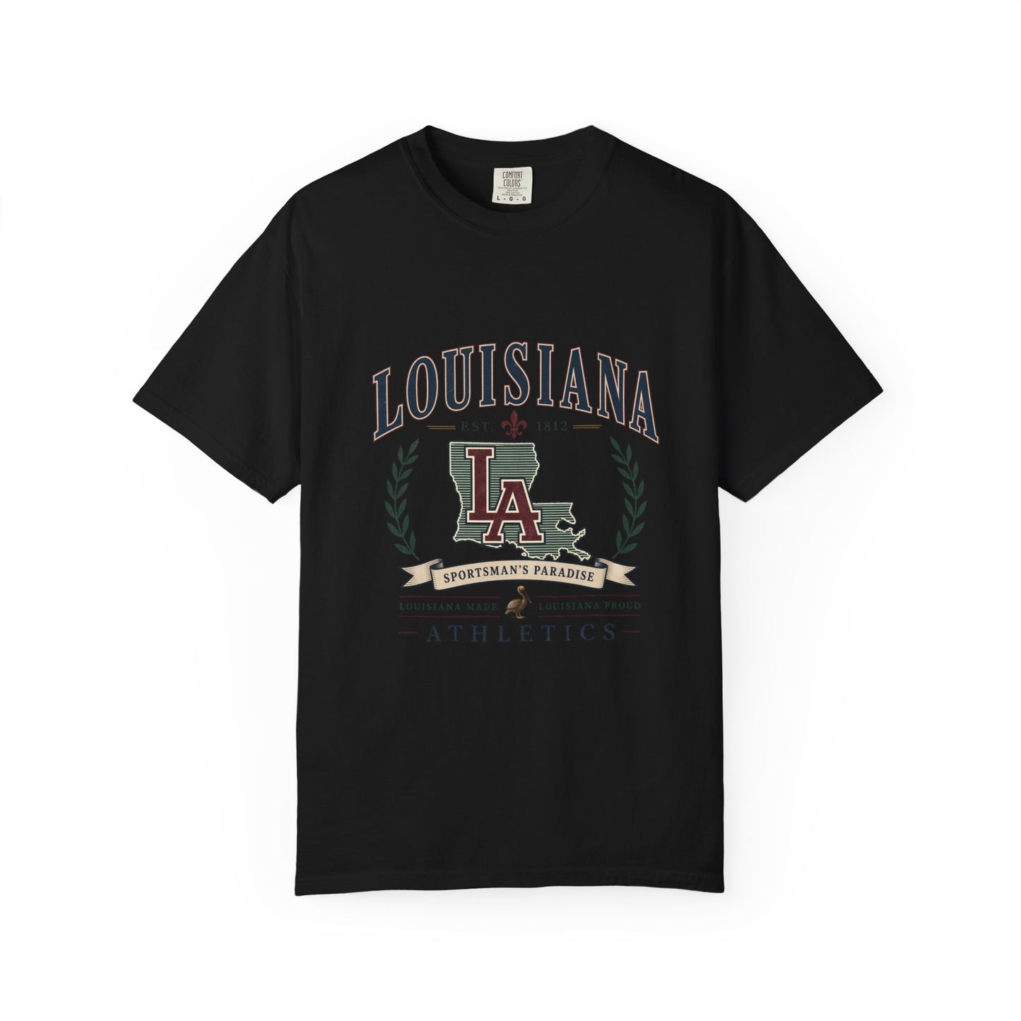Louisiana Athletics Vintage Logo T-Shirt