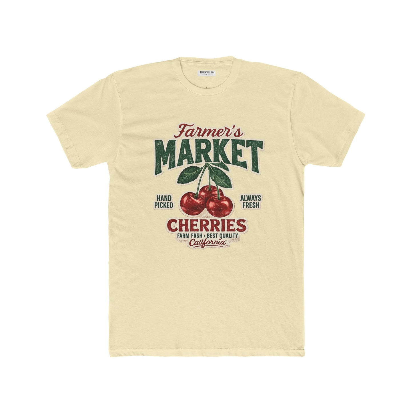 Farmers Market Cherries Tee