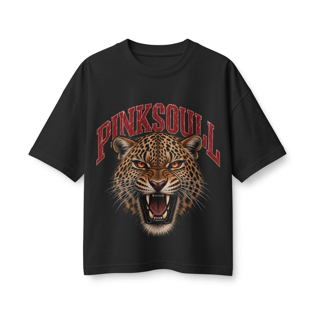 Vintage Leopard 'PINKSOULL’   T-Shirt