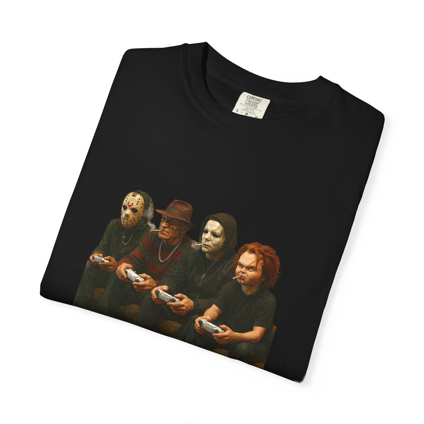 Michael Myers, Freddy, Jason & Chucky Crew Tee