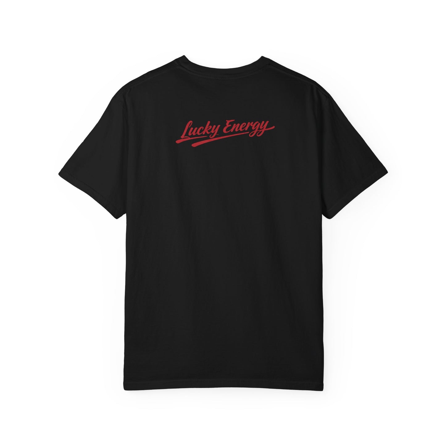 Feeling Lucky T-Shirt – "Feeling Lucky" Graphic Tee with "Lucky Energy" Back Script