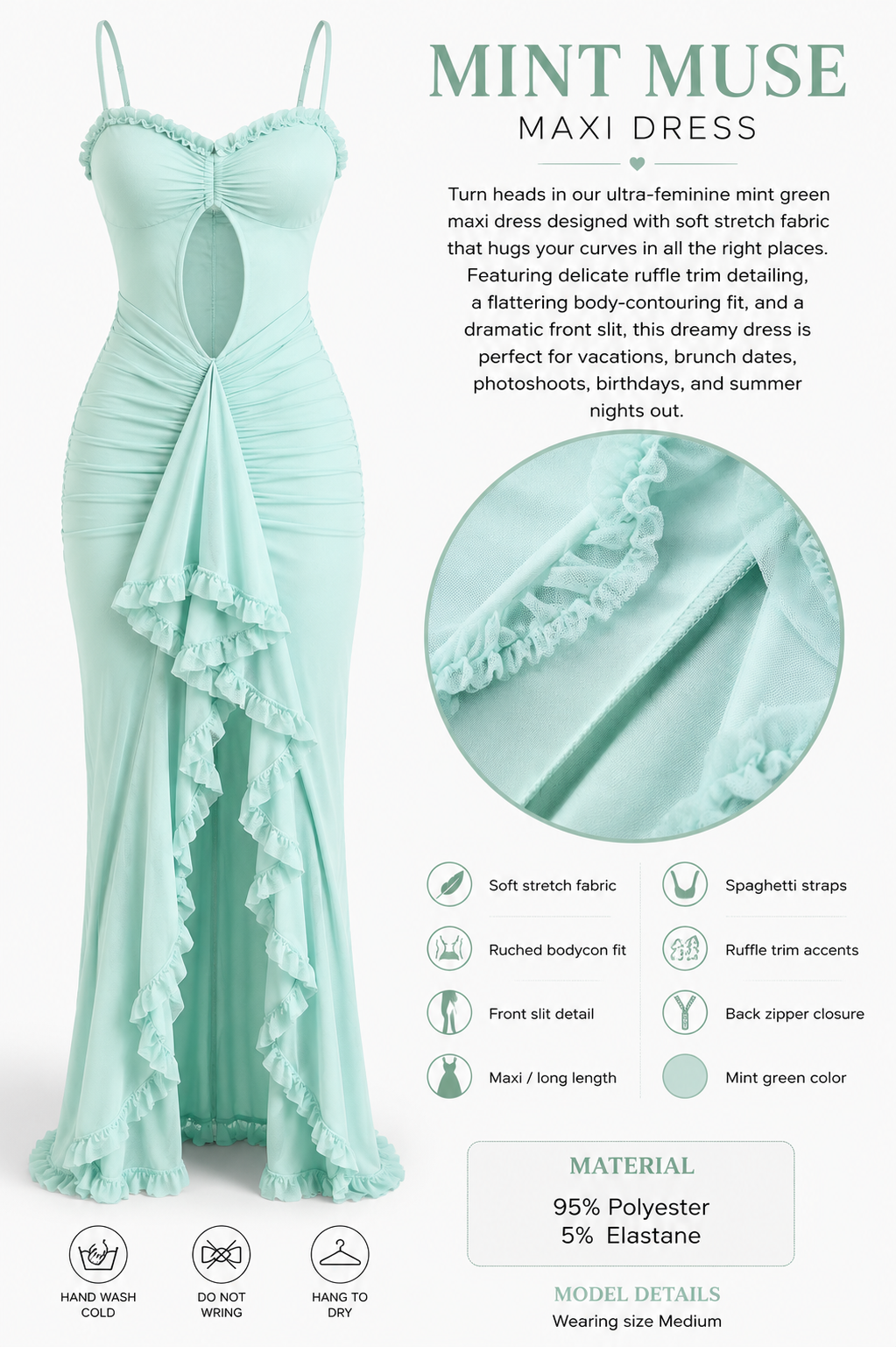 Mint To Be Maxi Dress ⭐️
