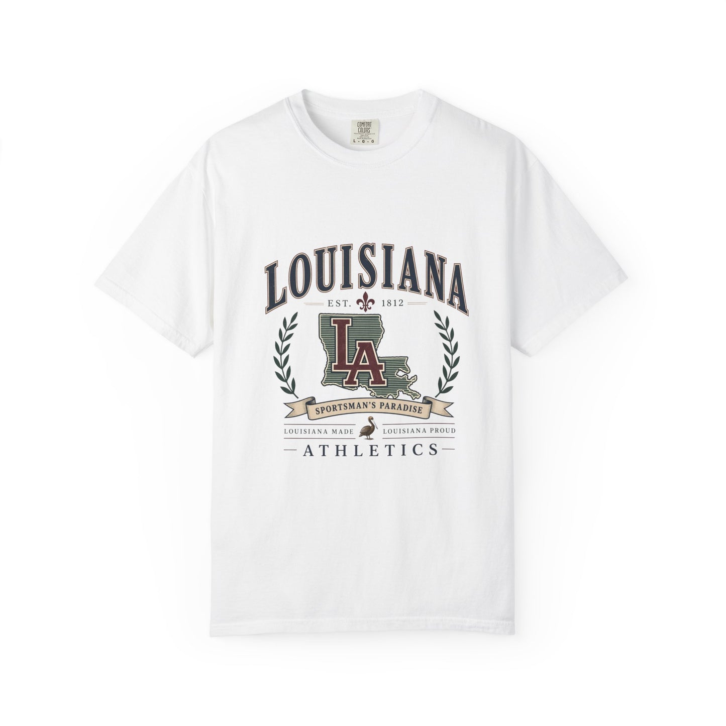 Louisiana Athletics Vintage Logo T-Shirt