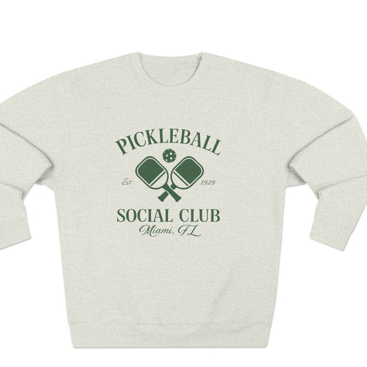 Pickleball Social Club Crewneck Sweatshirt