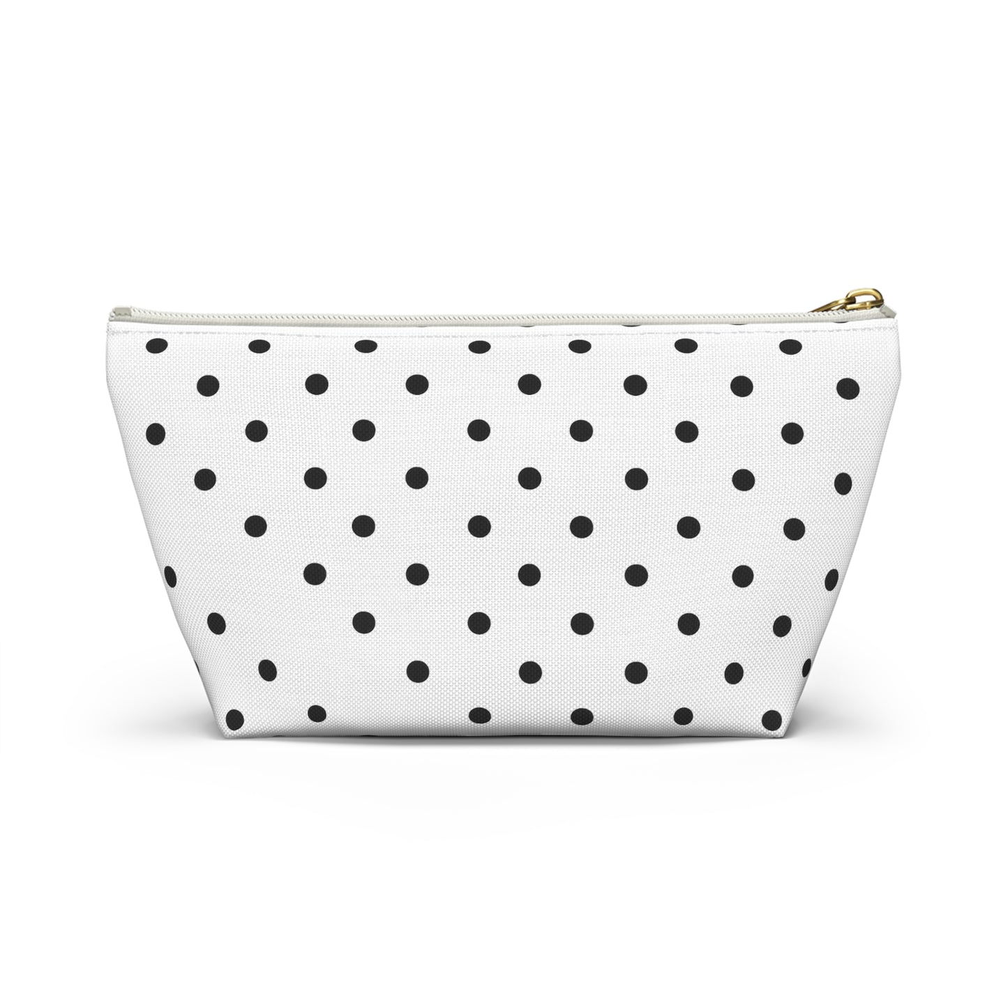 Polka Dot 'Face Card Never Declines' Accessory Pouch — Makeup & Card Holder