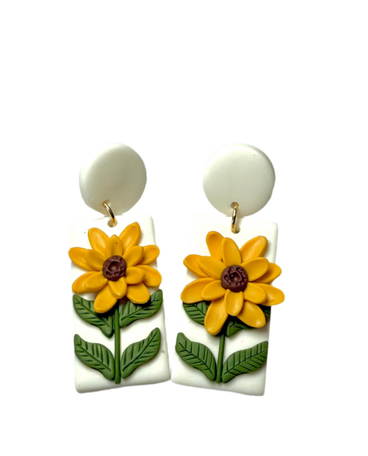 Sunflower Earrings