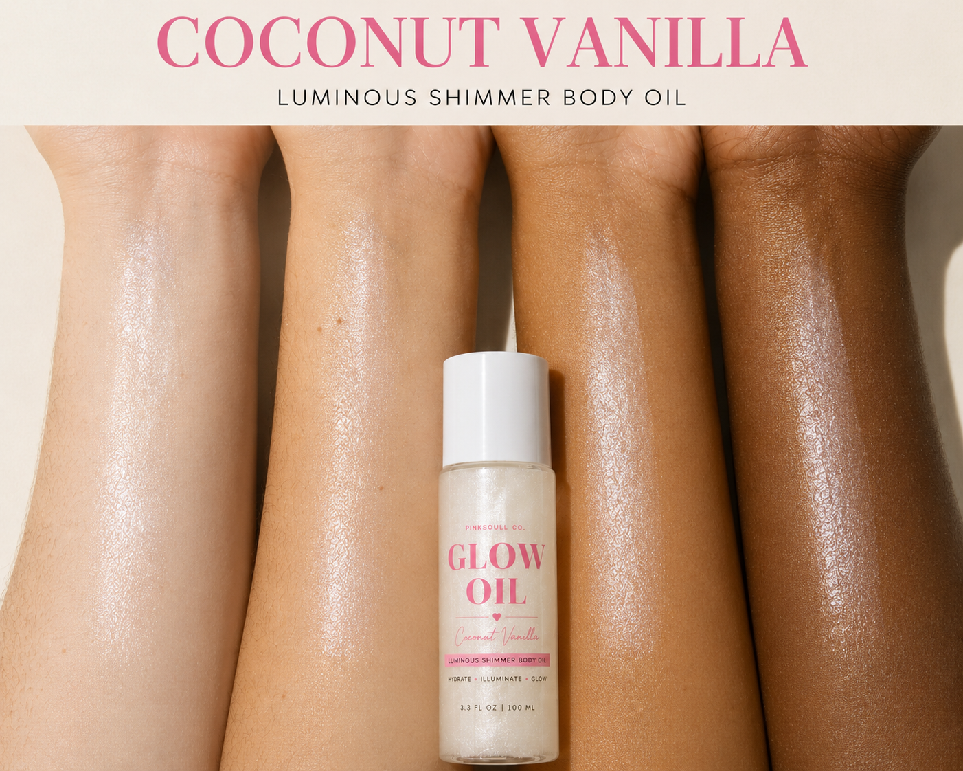GLOW OIL – Luminous Shimmer Body Oil