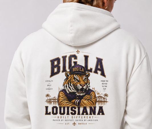 Big LA Louisiana Tiger Hoodie